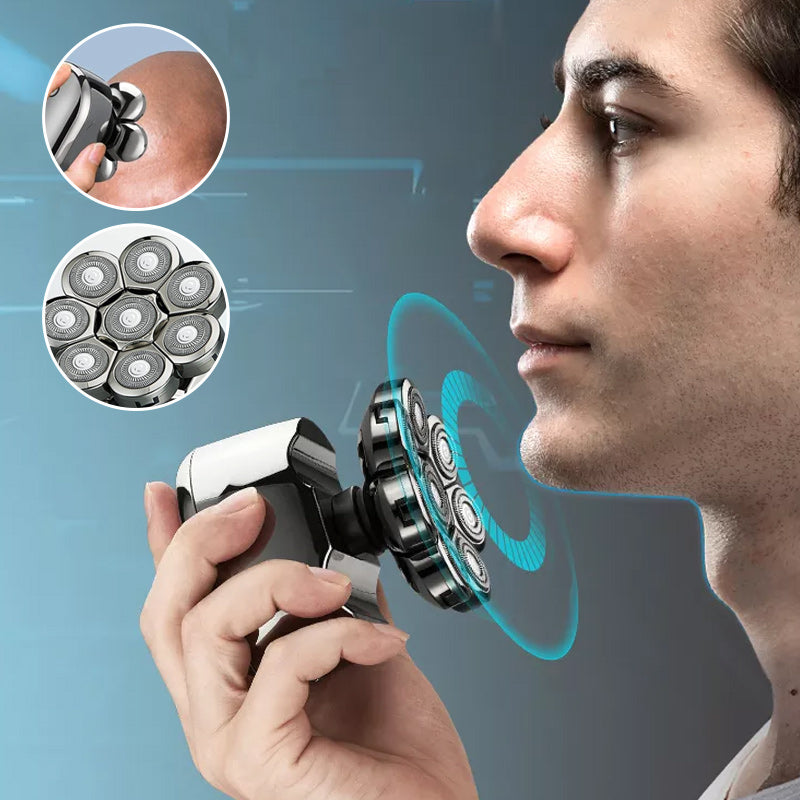 10-i-1 8D Multifunktionel Barbermaskine med opgraderet LED Display