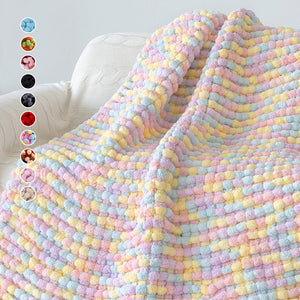 Vinter gør-det-selv flettet groft perleuld (6 STK)