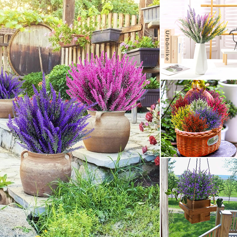 Udendørs Kunstige lavendelblomster