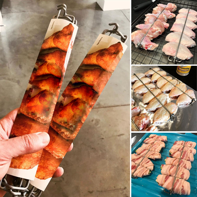 Grillspyd til kyllingevinger