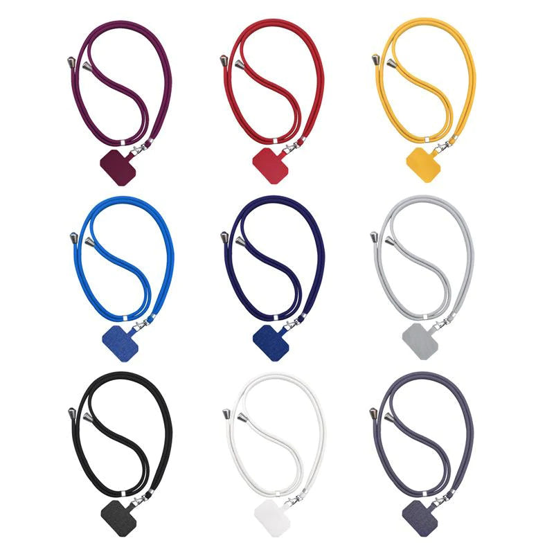 Universal crossbody nylonlappe- og snor til telefon