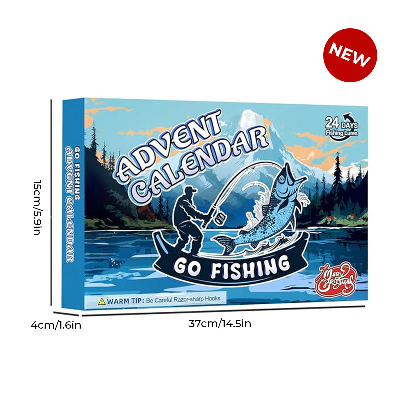 24 Days julekalender med fiskegrej