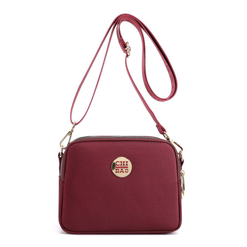 Nylon Oxford stof en skulder crossbody taske