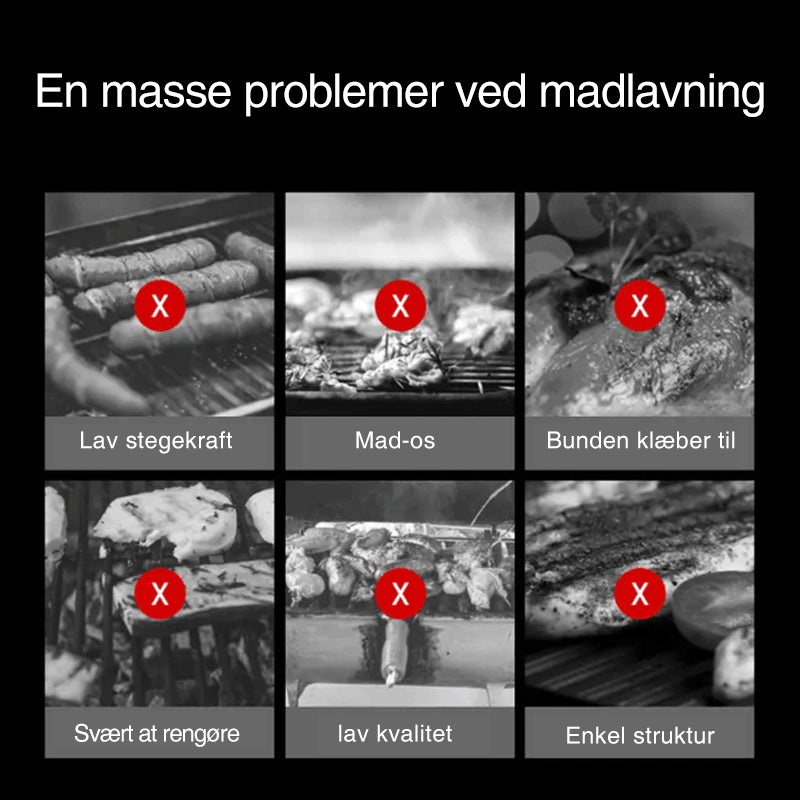 Non-stick rund bradepande