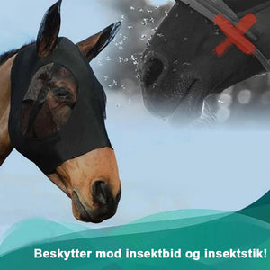Maske til heste Anti-fly Mesh