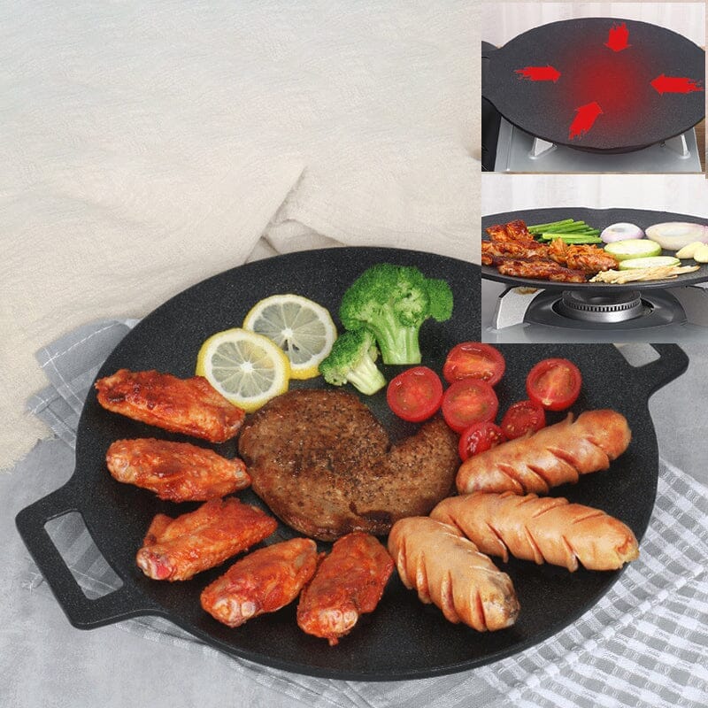 Non-stick rund bradepande