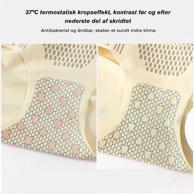 Issilke trusseshorts med ioniske fiibre og mavekontrol