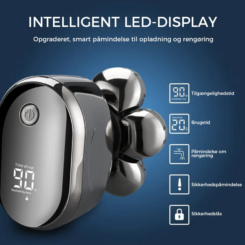 10-i-1 8D Multifunktionel Barbermaskine med opgraderet LED Display
