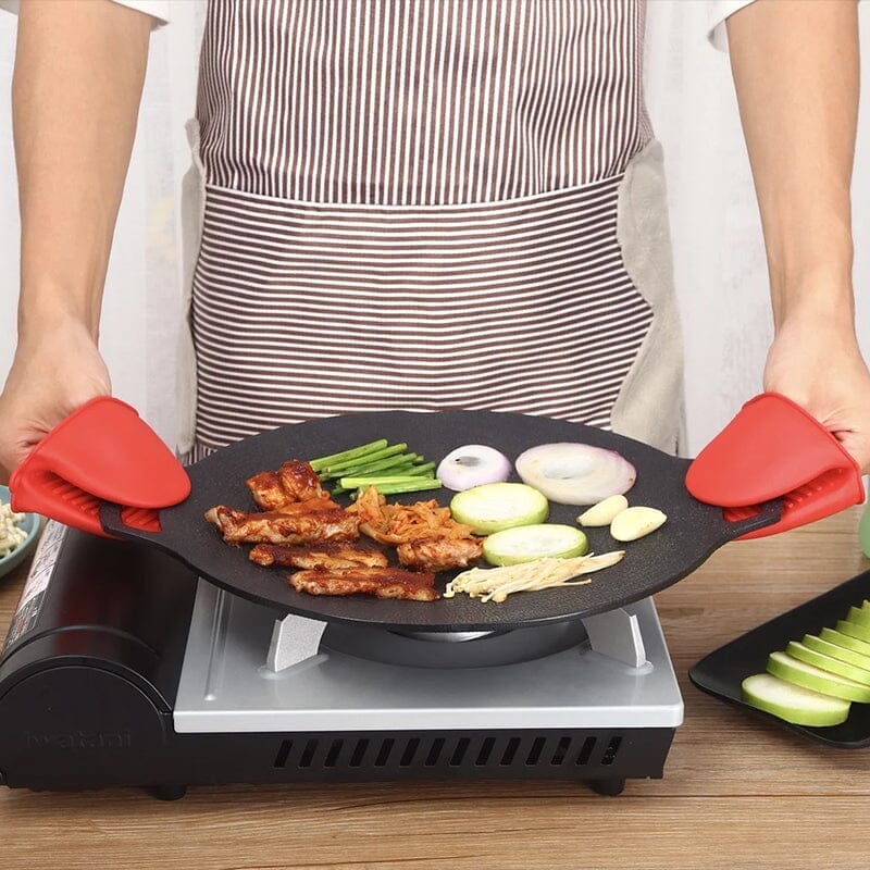 Non-stick rund bradepande
