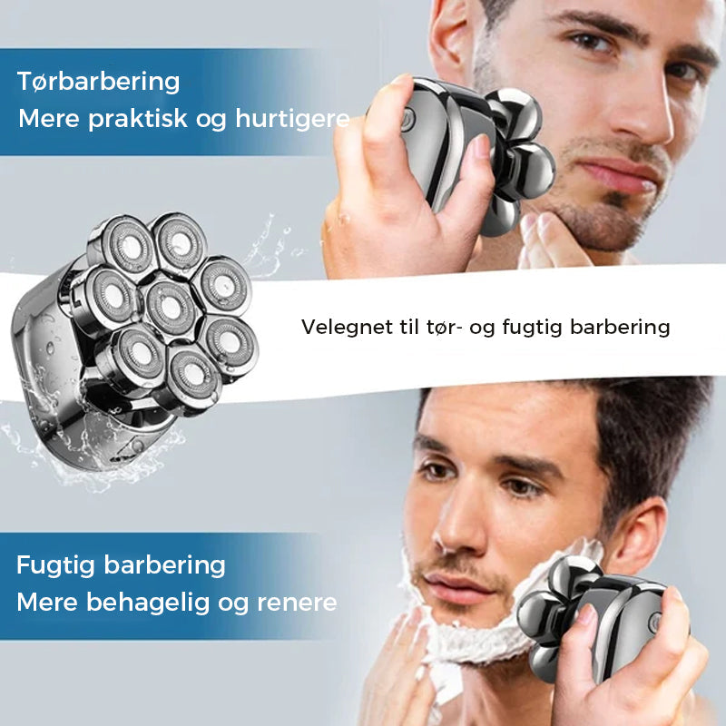 10-i-1 8D Multifunktionel Barbermaskine med opgraderet LED Display