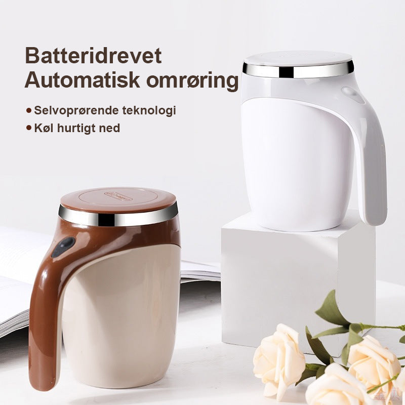 Automatisk omrørende kaffekrus