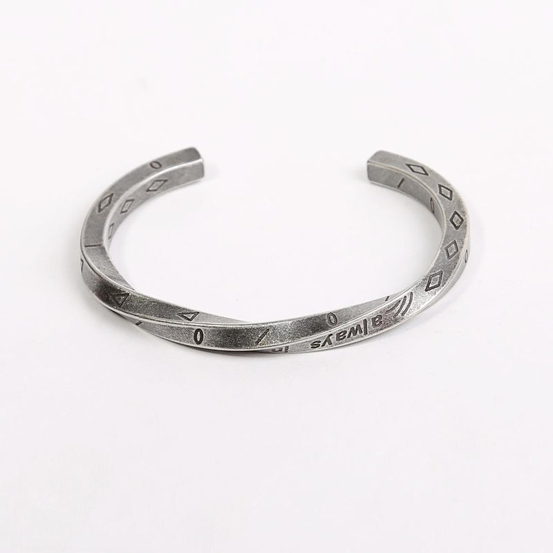 Par model Titanium stål armbånd