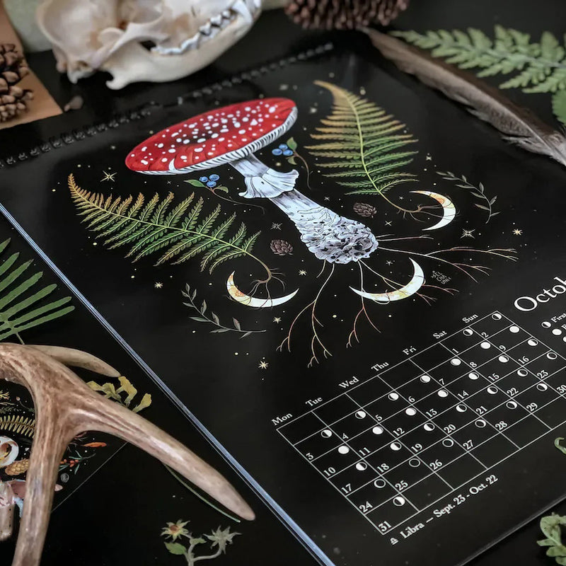 2023 Mørk Skov månekalender