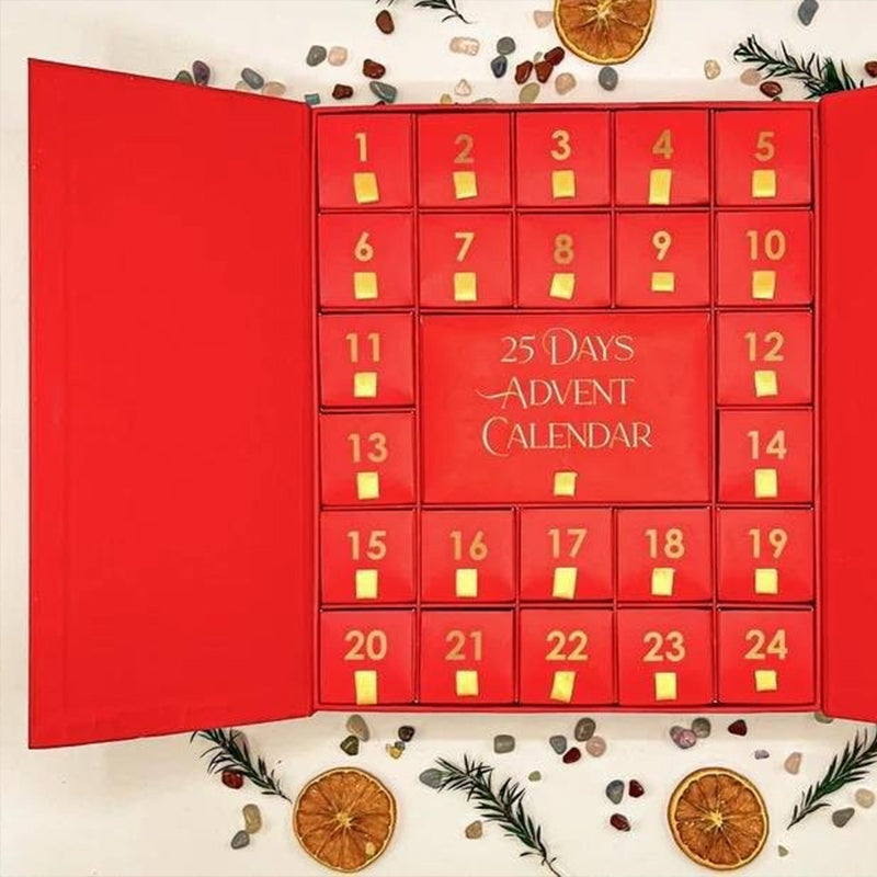 25 dages julekalender med natursten