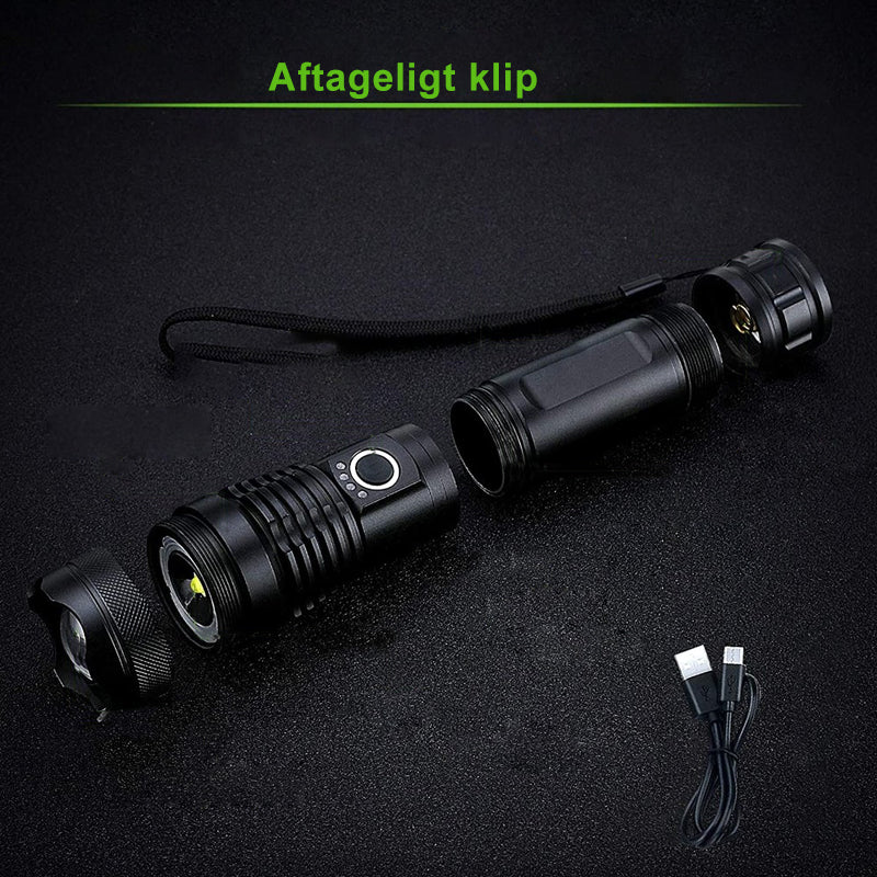 Vandtæt laser militær lommelygte
