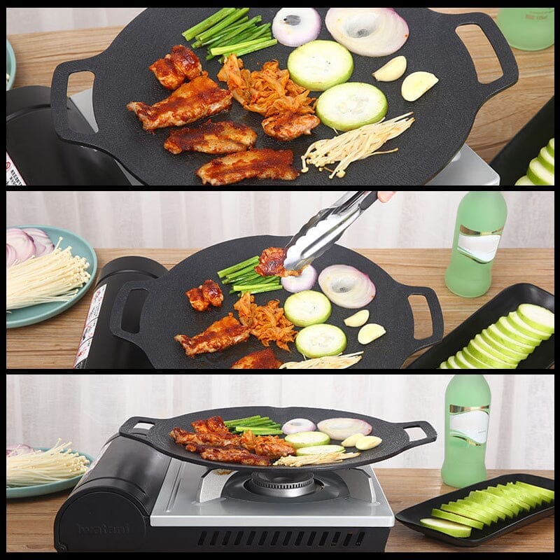 Non-stick rund bradepande