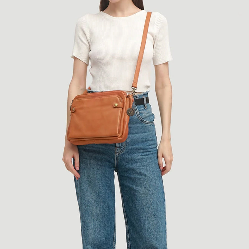 Leather Crossbody Bag