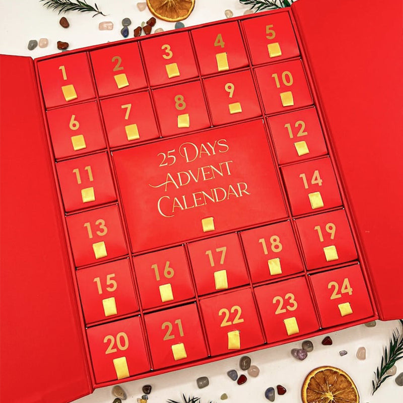 25 dages julekalender med natursten
