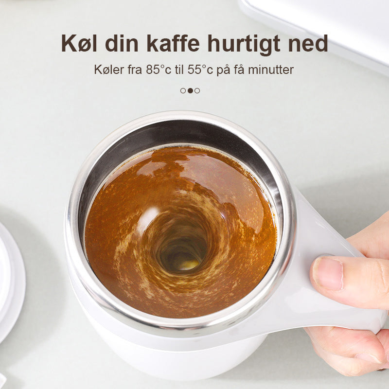 Automatisk omrørende kaffekrus