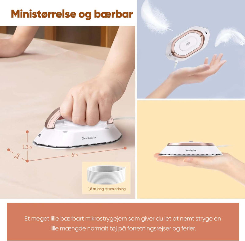 Rejsestrygejern med dobbeltspænding