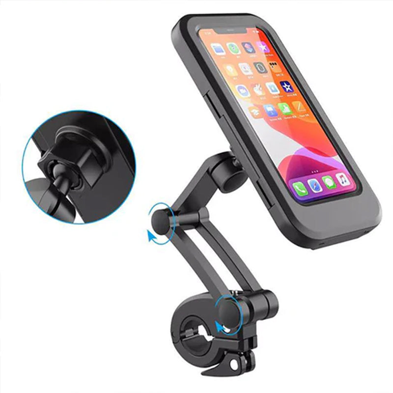 Vandtæt telefonholder