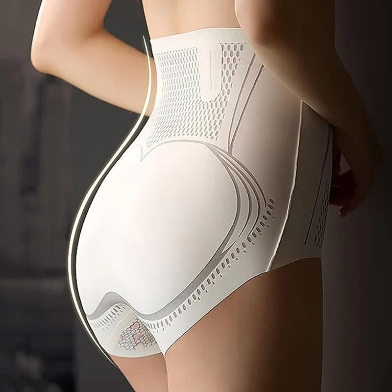 Issilke trusseshorts med ioniske fiibre og mavekontrol