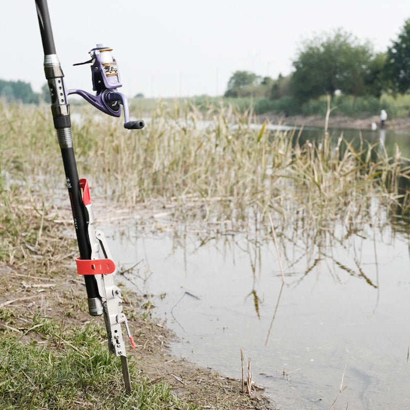 Automatisk fjeder fiskestangsholder