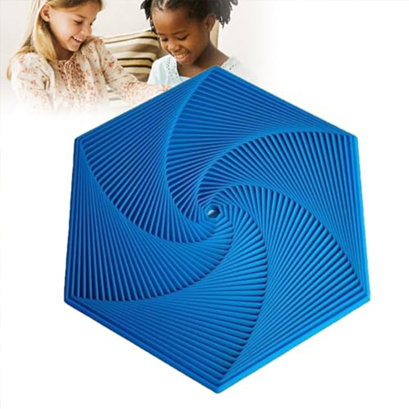 3D-printet sekskantet fraktal Fidget Spinner