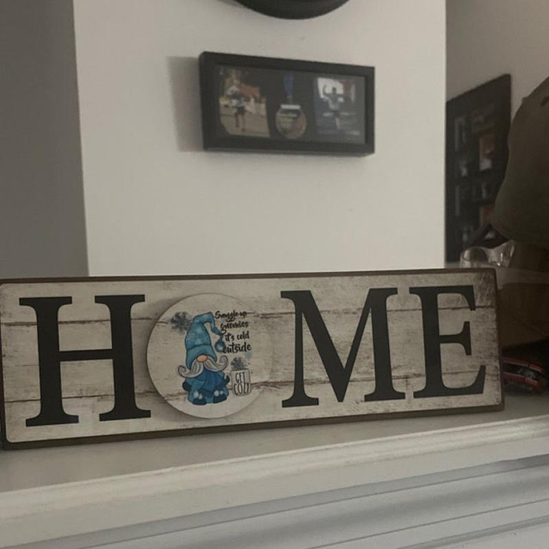 Home Sign med 12 udskiftelige dele