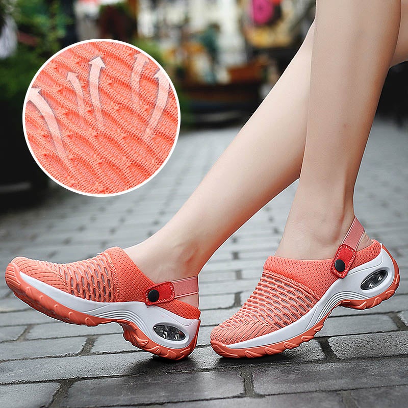 Kvinders åndbar Casual Air Cushion Slip-on sko