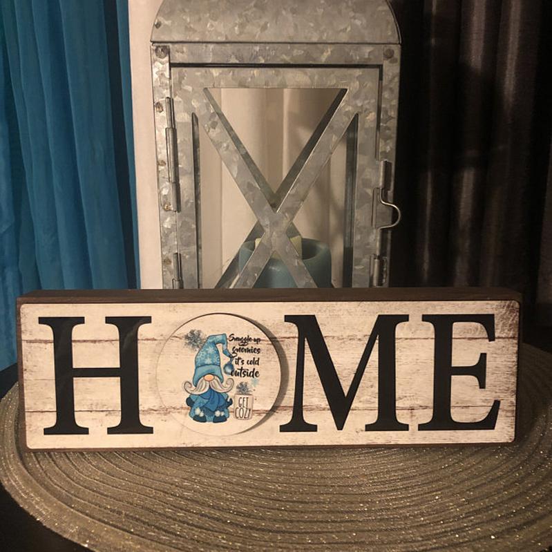 Home Sign med 12 udskiftelige dele