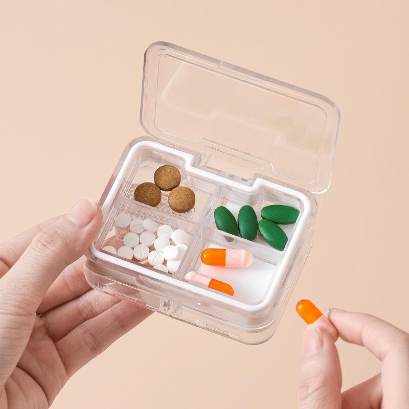 Bærbar multifunktionel medicinboks
