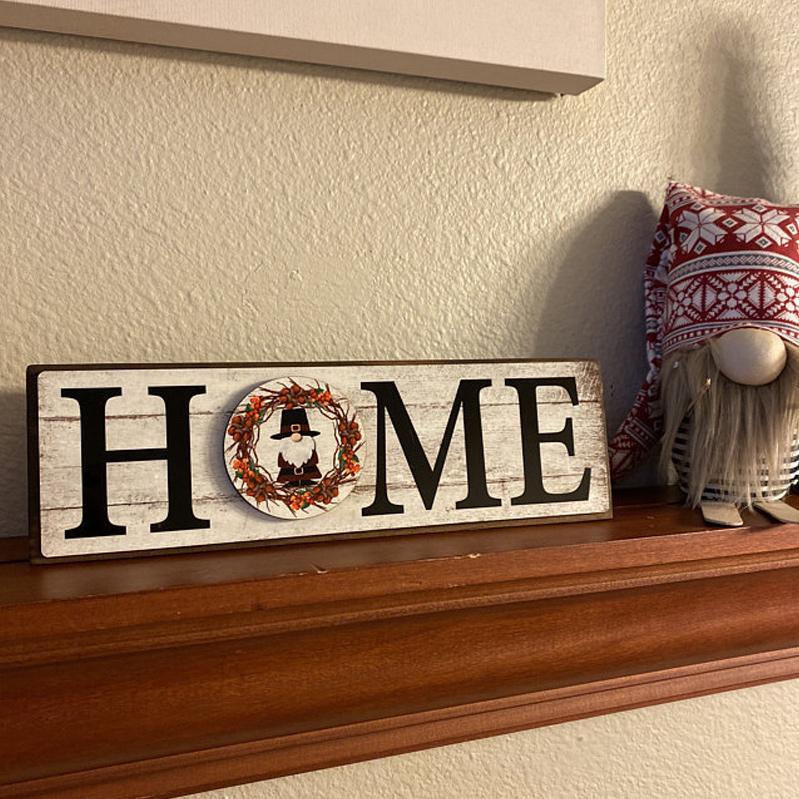Home Sign med 12 udskiftelige dele