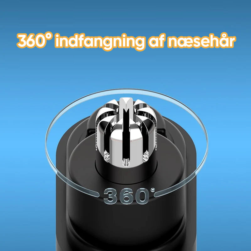 Praktisk næsehårstrimmer