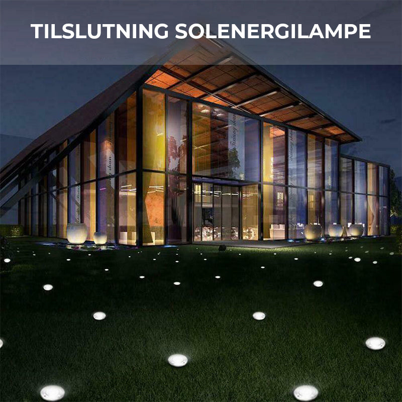 LED Solar baglygte