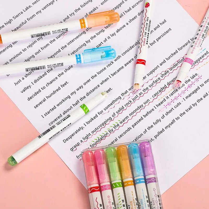 Kurve highlighter pen