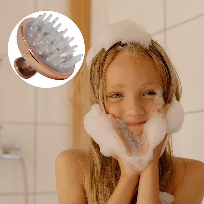 Blød hovedbundsmassagebørste