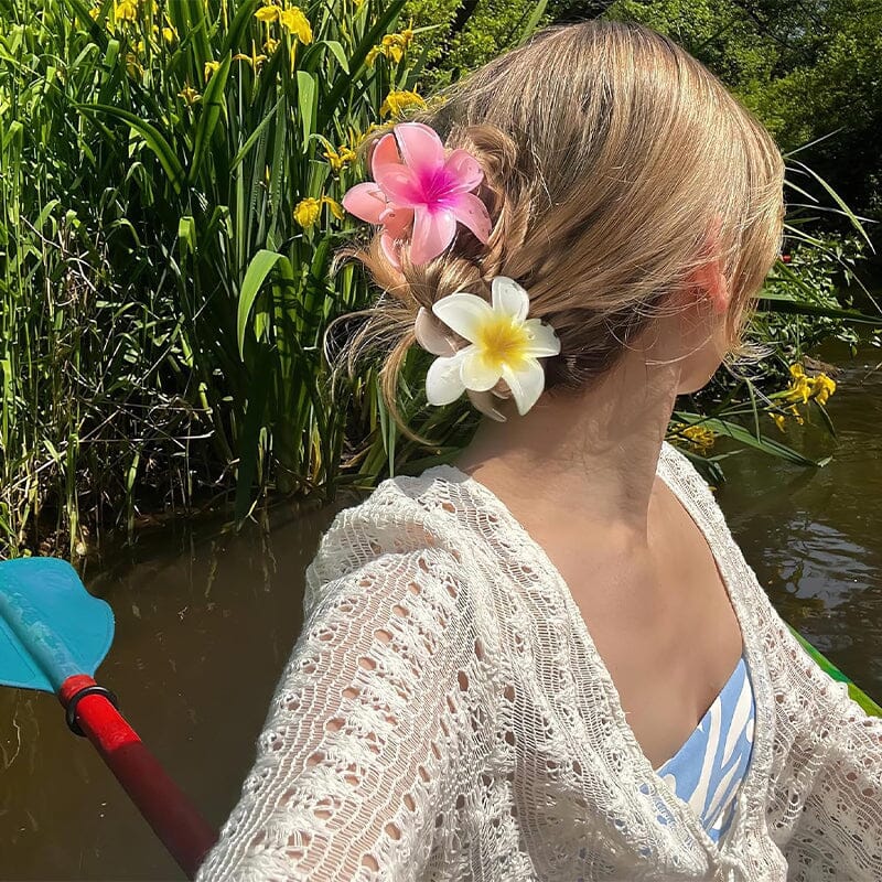 Hawaii blomst hårklemme