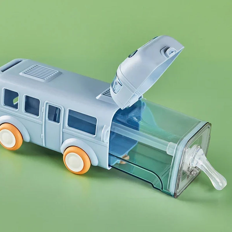 Praktisk drikkedunk i busform