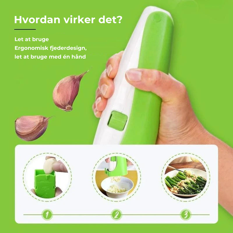 Multipurpose hvidløgspresser