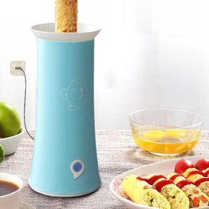 Elektrisk forårsrullemaskine og æggekoger med håndfri betjening