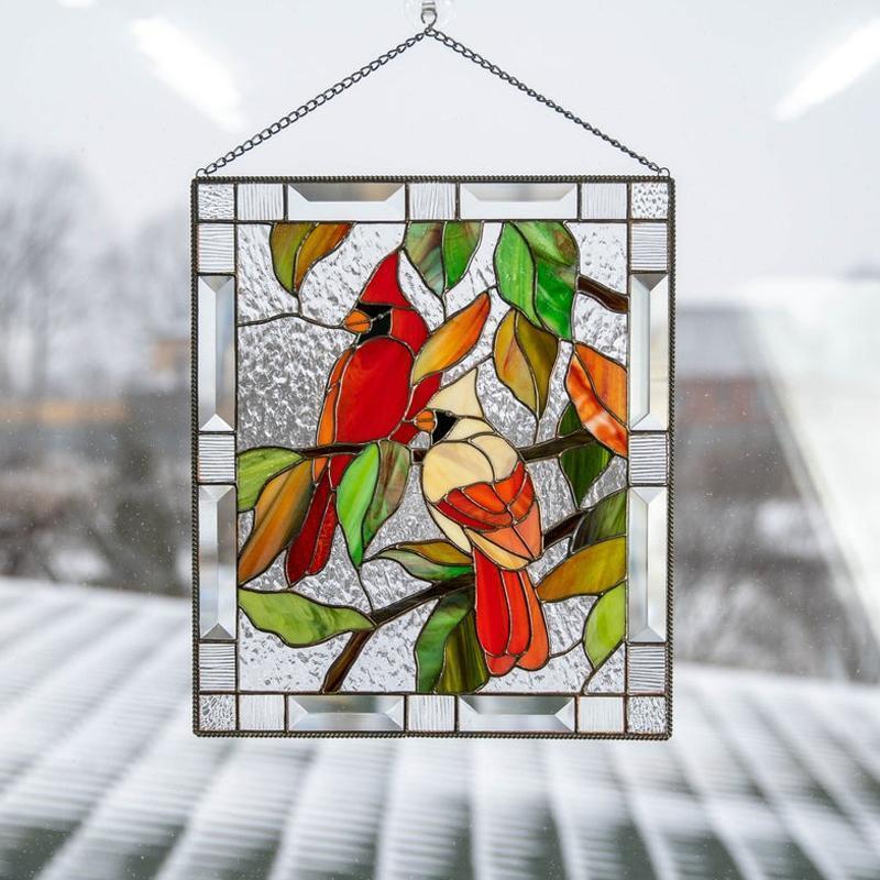 Rektangulært fugleophæng til vinduesophæng 🐦