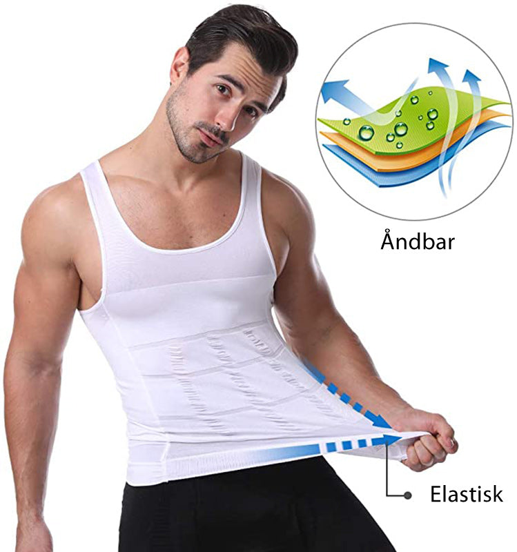 Sommer Body Shaping Vest til mænd