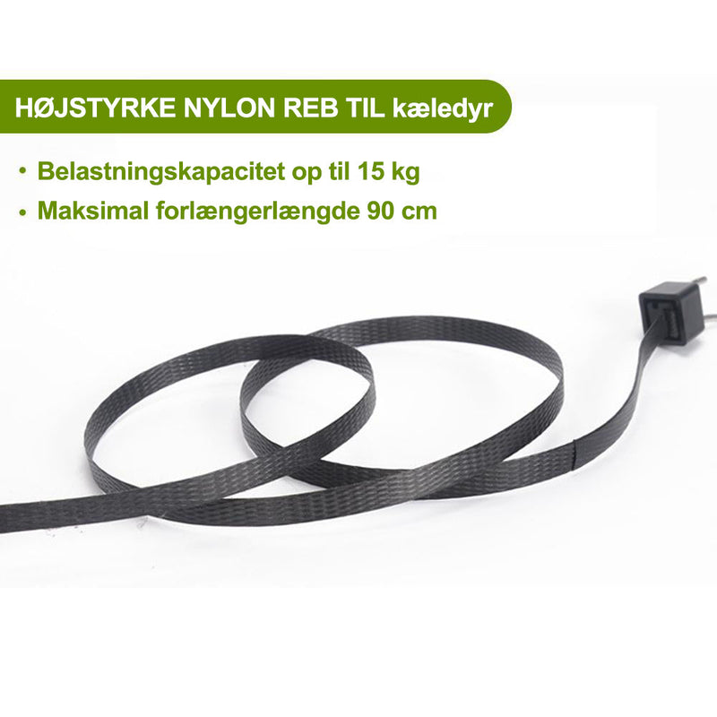 Indtrækkelig krog til havekurve, krukker og fuglefoder