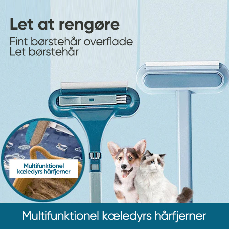 Multifunktionel dyrehårsfjerner