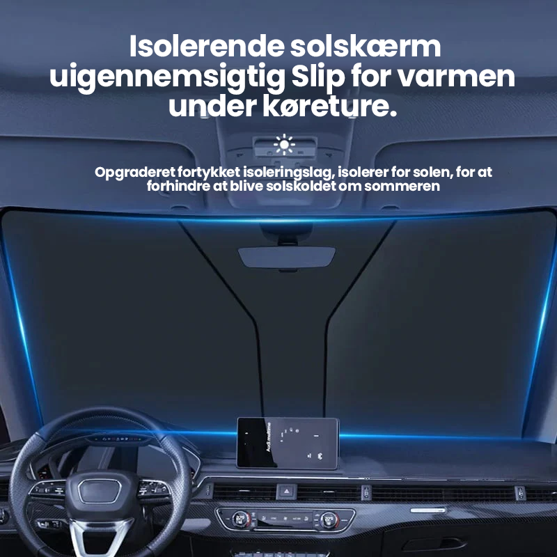 Foldbar solskærm
