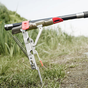 Automatisk fjeder fiskestangsholder