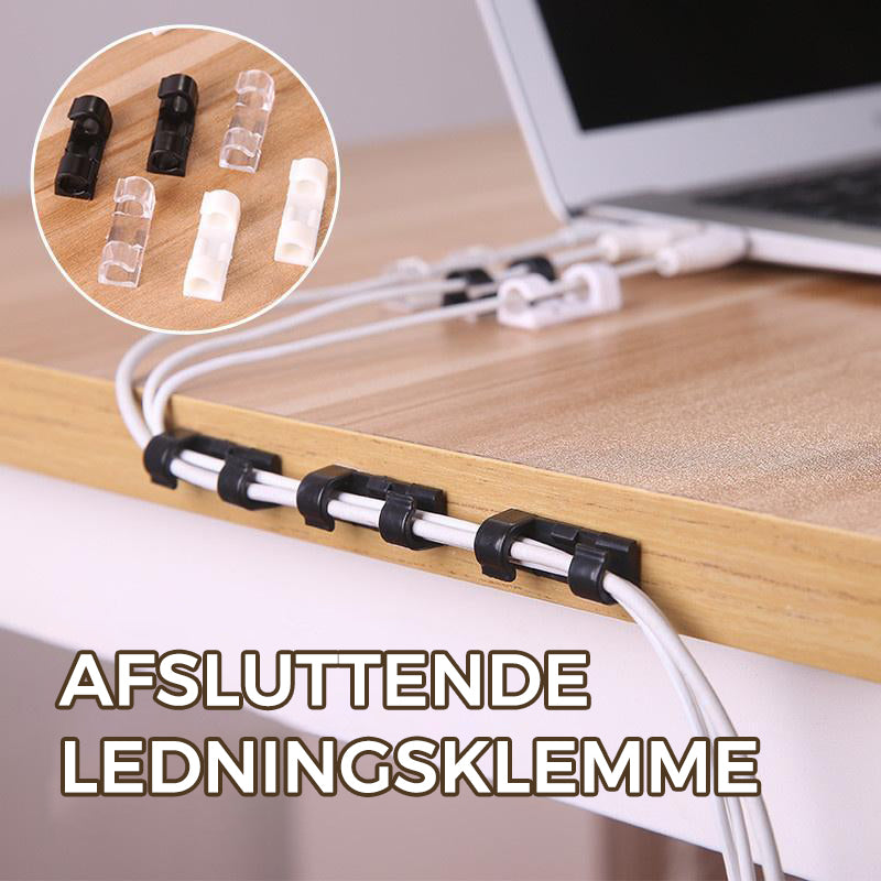 Afsluttende ledningsklemme