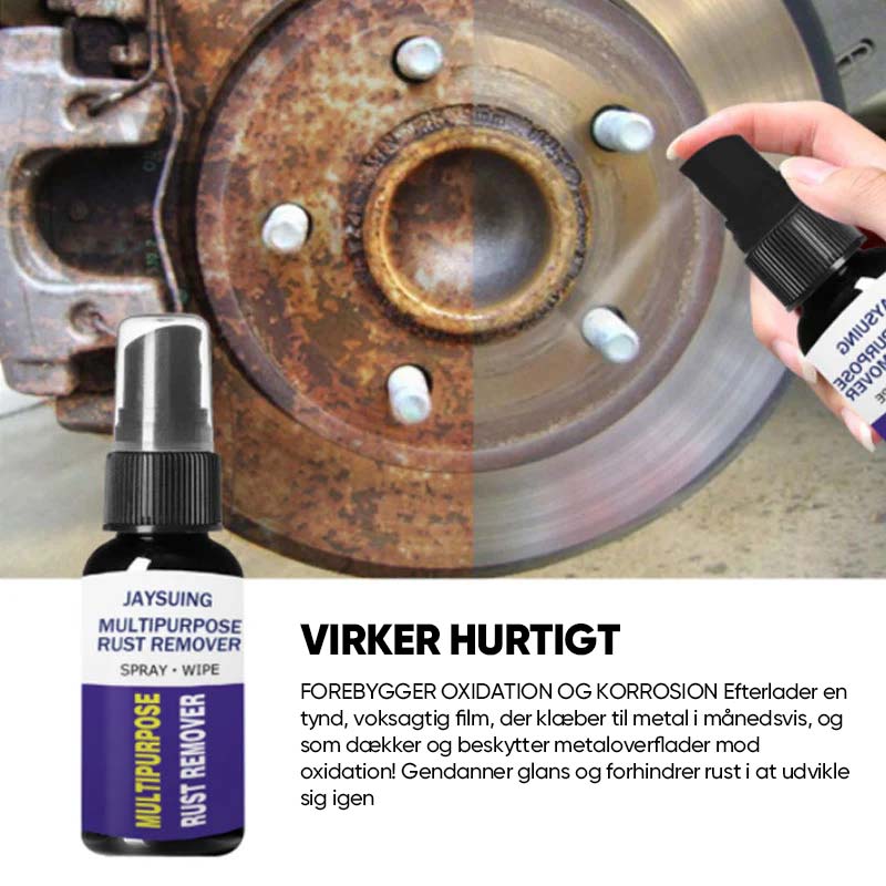 Multifunktionel rustfjerner spray