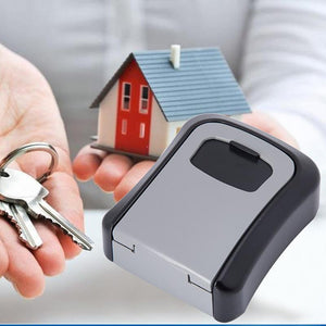 Vægmonteret nøgleboks med kodelås